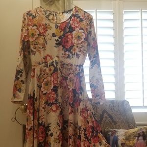 Floral maxi dress - free people free kiss dress